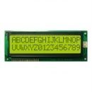 16*2 Character LCD module  LCD type: STN Yellow Green