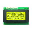 40*2 character LCD module STN Yellow Green